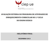 Avaliação Externa do PAEC 1CEB Avaliação Externa do PAEC 1CEB